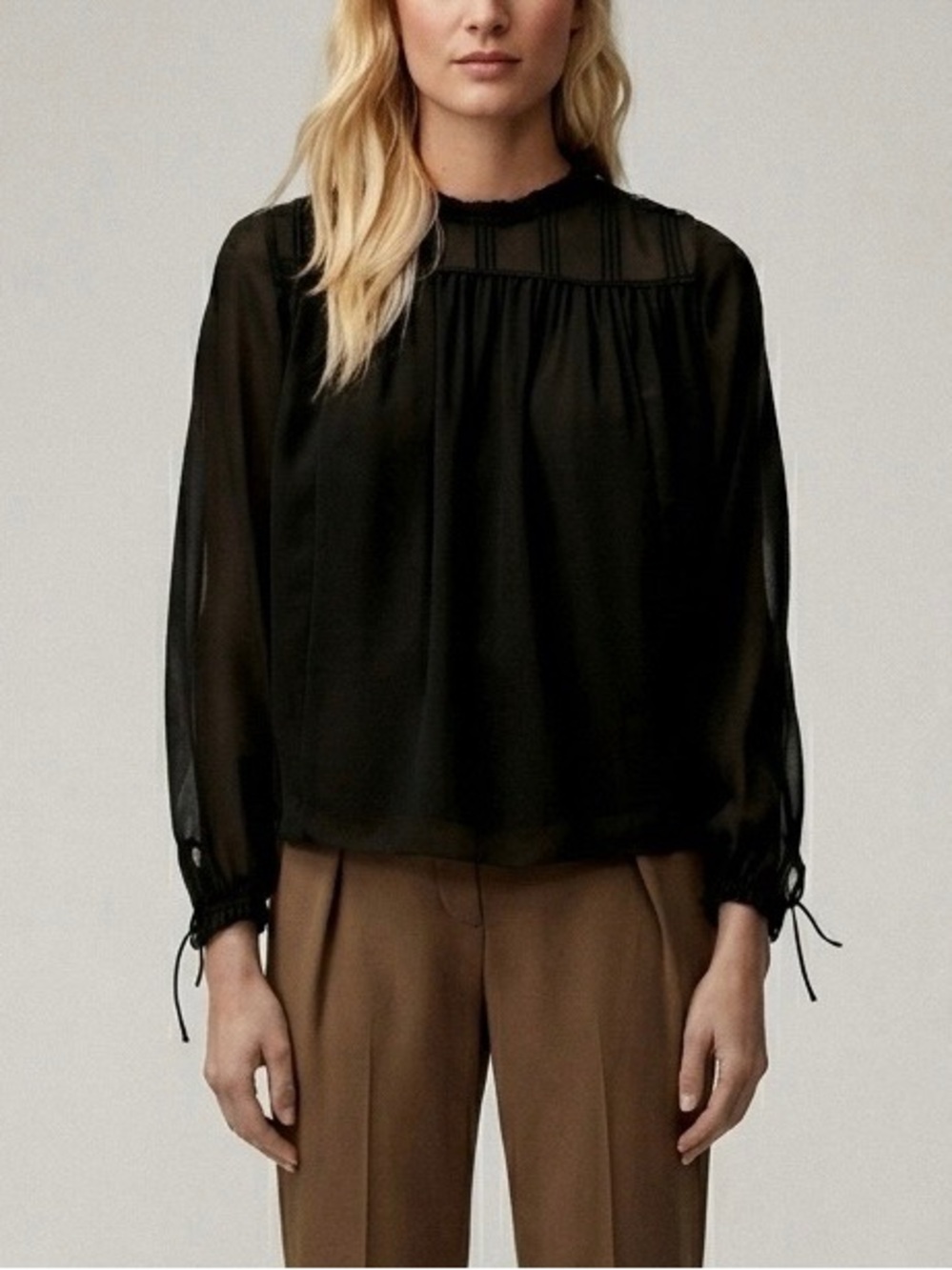 F037 ARITZIA WILFRED Lourdes Blouse